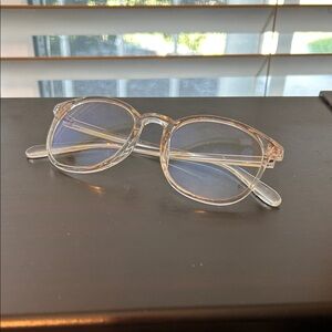 Unisex Clear Blue Light Glasses